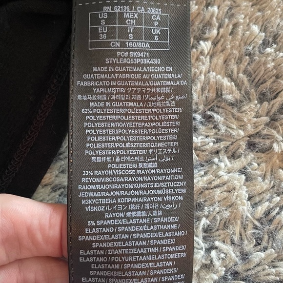 GUESS- Adorable Black Sleeveless Tank Top with sheer Overlay to dress it up! - Picture 7 of 10